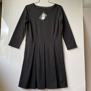 Gap black knit dress